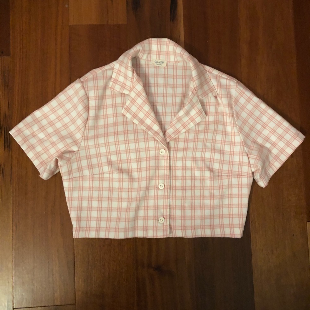 Rare bubblegum pink Vivian top